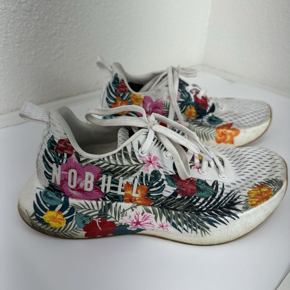 Nobull Journey Formerly Runner+ Floral Lightweight Shoes Womens 11.5 Men’s 10